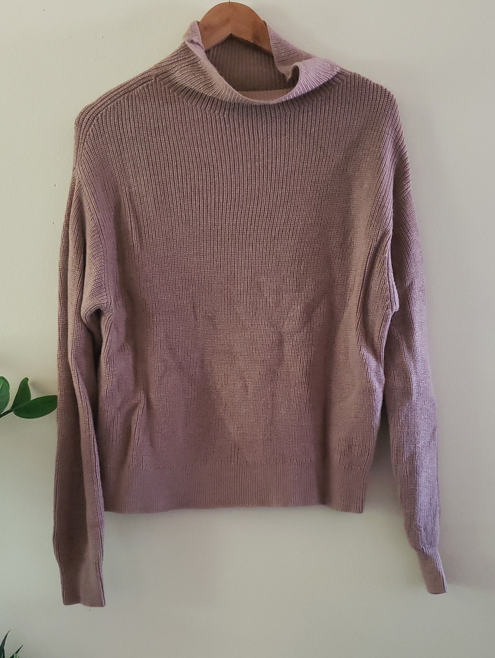 KIT + ACE Merino Wool Knit Turtle/Mock Neck Sweater - S